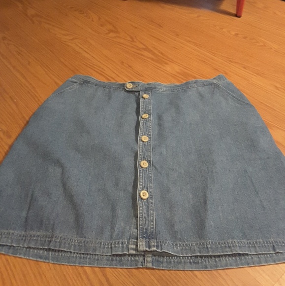 CJ Banks Dresses & Skirts - 3/$15 CJ BANKS med wash denim blue jean skirt 20W